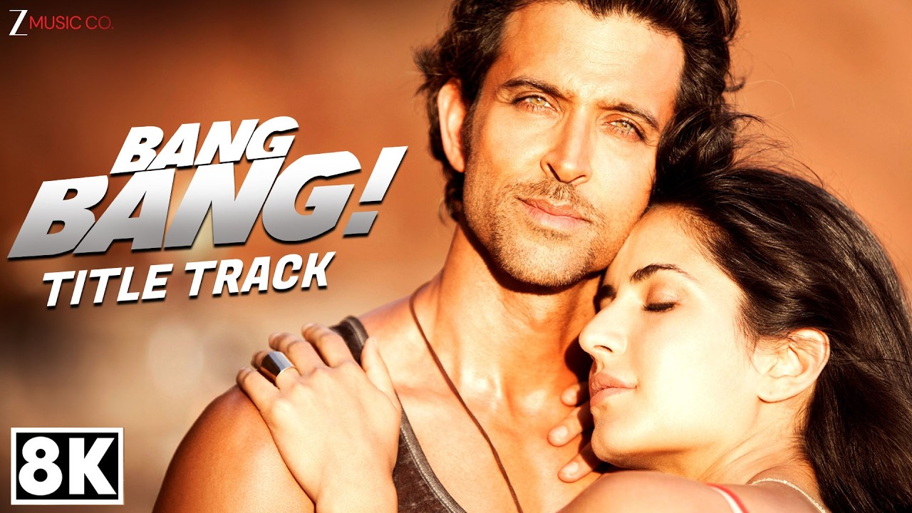 BANG BANG (Title Track) - 8K Video | Hrithik Roshan, Katrina Kaif | Vishal-Shekhar | Dance Song