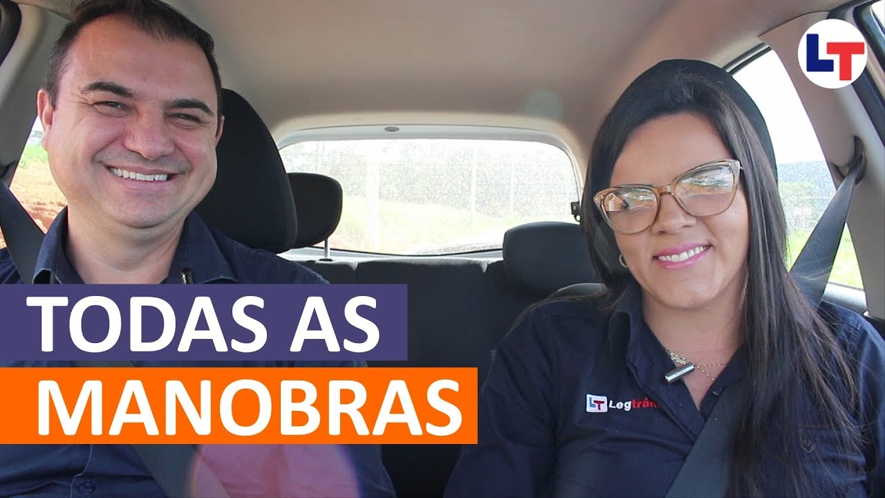 TODAS AS MANOBRAS DIRIGINDO CARRO #DirigirEuPosso #LegTransito