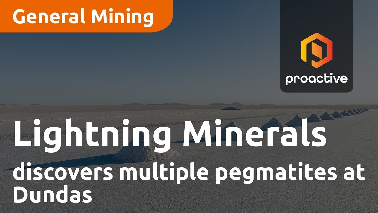 Lightning Minerals discovers multiple pegmatites at Dundas
