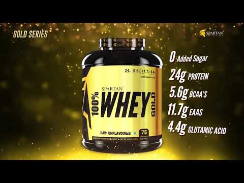 Spartan 100 % Whey Protein Gold Powder