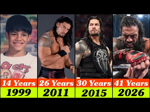 Roman Reigns Evolution (1985–2025) | From Age 1 to 41 – The Rise of the Tribal Chief 👑🔥