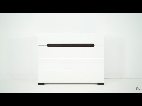 Комод Ацтека (KOM4S/8/11) (BRW (Black Red White)) 261808