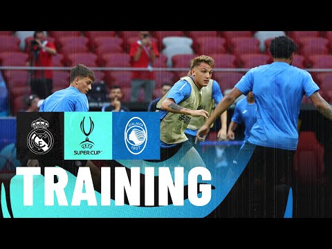 Supercoppa europea 2024 | L'allenamento al National Stadium di Varsavia
