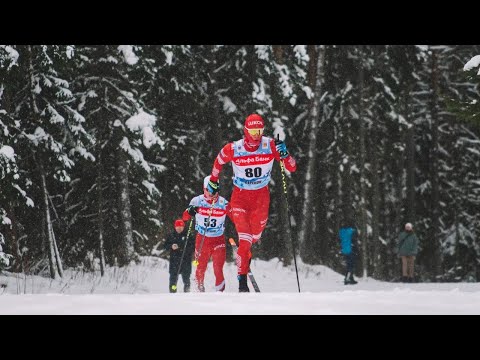 Лыжи Официальная тренировка перед стартом IV этапом Кубка России. ФЛГР