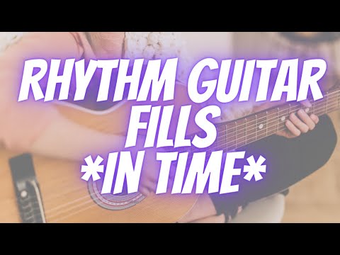 Rhythm Guitar Timing [Licks and Fills]