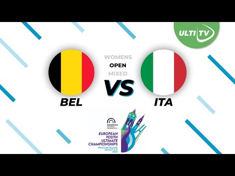 Belgium vs. Italy - EYUC 2022 - U17 Open - Pool Play
