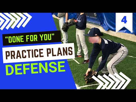 Baseball Practice Plans for Youth Baseball - DEFENSE - Practice #4 thumbnail