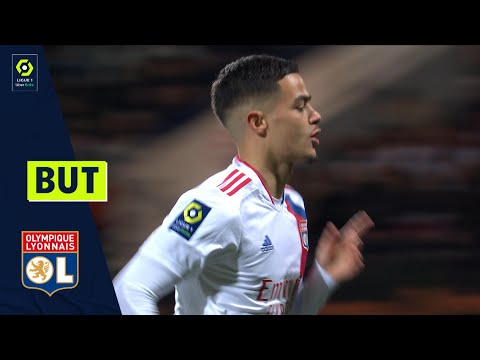 But Romain FAIVRE (5' - OL) FC LORIENT - OLYMPIQUE LYONNAIS (1-4) 21/22