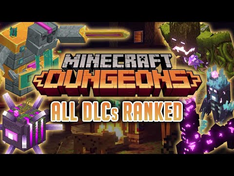 Ranking ALL Minecraft Dungeons DLCs from Worst to Best