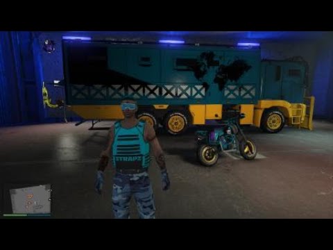 GTA V Online - Brickade 6x6 & Delivery Bike Customization (The Acid Lab)