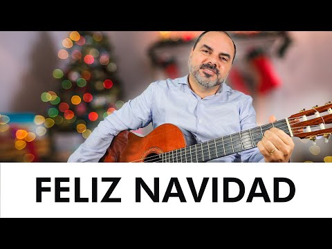 🎄Aprende a tocar la canción FELIZ NAVIDAD para Guitarra🎸 [FÁCIL]
