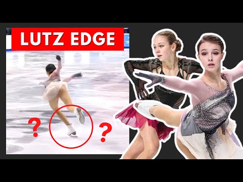 Anna Shcherbakova VS Alexandra Trusova’s QUAD LUTZ Analysis - Ladies Russian Nationals 2021