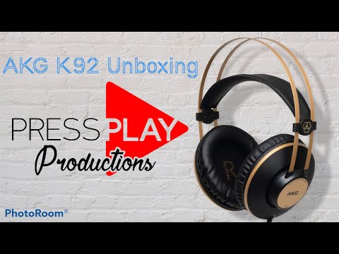 AKG K92 Unboxing