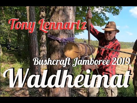 Bushcraft Jamboree 2019 - Tony Lennartz - Improvisierte Hilfsmittel - Seilwinde