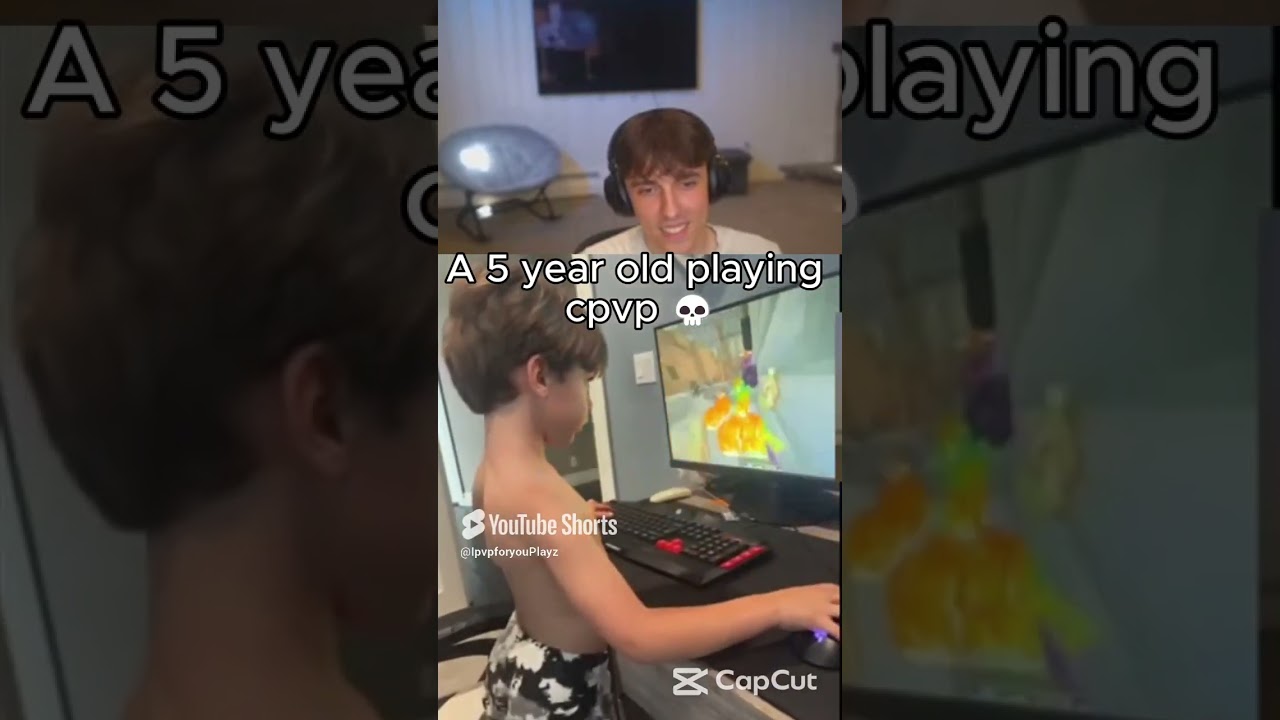 DrDonut watches a 5-year-old play Cpvp💀(IP: Donutsmp.net) #drdonut #cpvp #minecraft