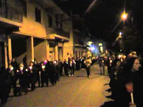 Festa dell'Annunciata - Processione e fiaccolata - Girifalco 25 Marzo 2011 .mpg