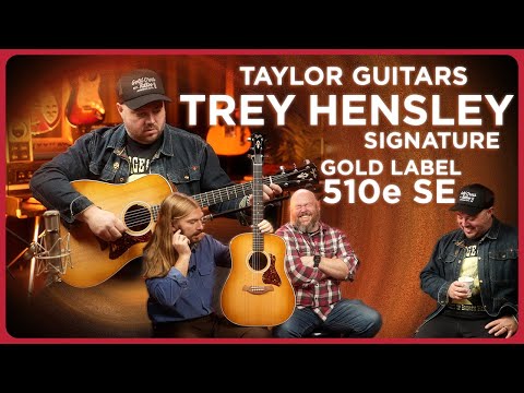 Taylor & Trey Hensley's New Gold Label 510e Signature Guitar | The Ultimate Bluegrass Guitar?