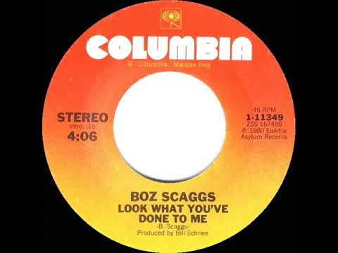 1980 HITS ARCHIVE: Look What You’ve Done To Me - Boz Scaggs (stereo 45 single version)