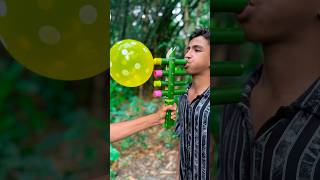 DIY Bamboo Toy | Epic Balloon Popper with Real Sound #bamboo #balloons