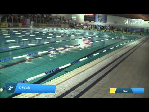 Serie 12 dei 50 Farfalla  Assoluti Maschi Master - Campionati Regionali Master 2015 VENETO e FRIULI