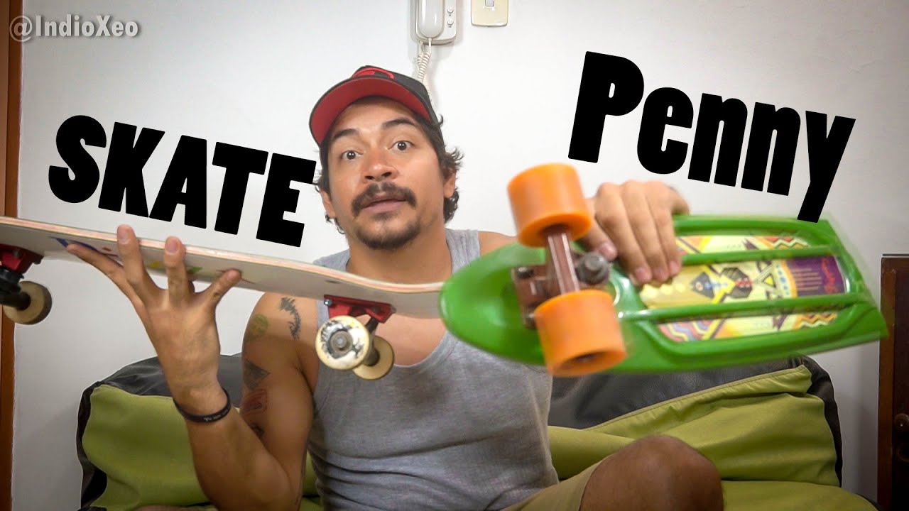 Un SKATE con ruedas de PENNYBOARD! 😱FUNCIONARÁ