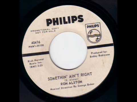 Ron Alston - Somethin' ain't right.wmv