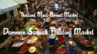 preview picture of video 'Damnoen Saduak Floating Market @Damnoen Saduak'