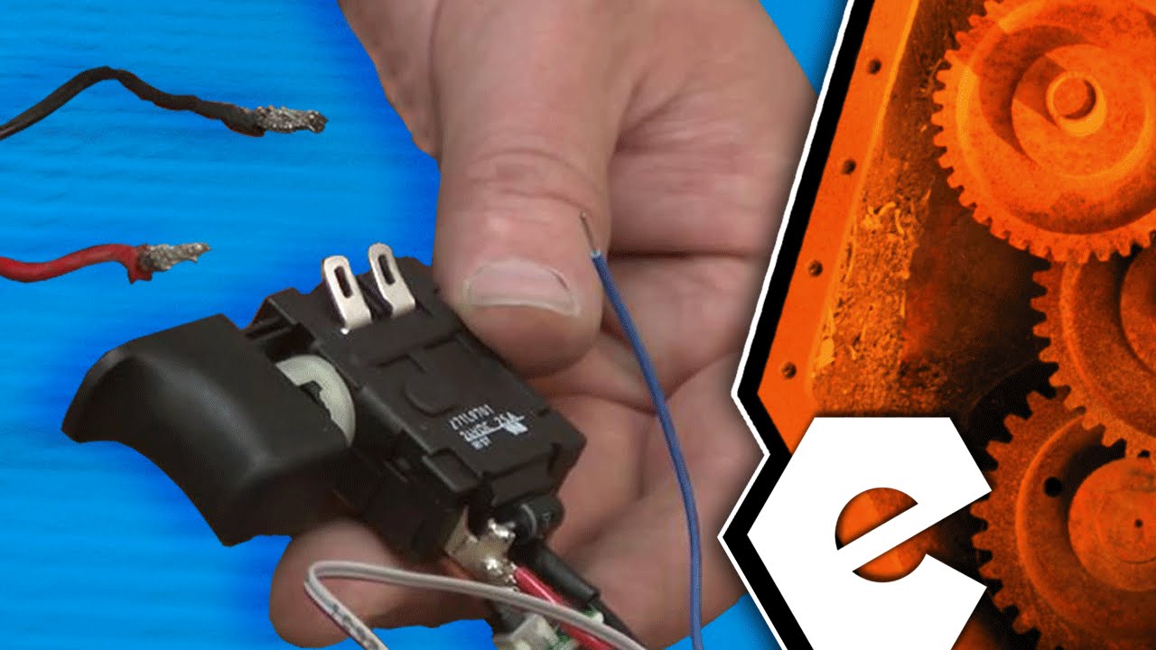 Replacing your Ridgid Reciprocating Saw ASSEMBLY SWITCH & LED BC