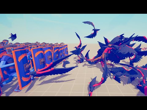 SCARECROW GOD vs SHIELD WALL - Totally Accurate Battle Simulator TABS