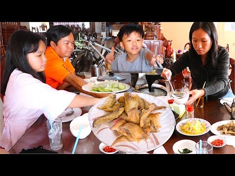 Lunch at Sokimex Restaurant at Stong District in Kampong Thom Province