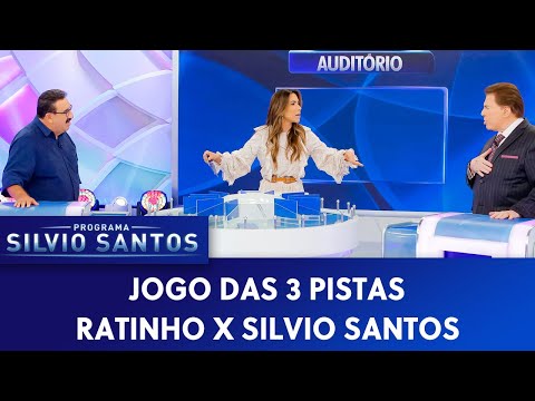 Jogo das 3 Pistas: Ratinho x Silvio Santos | Programa Silvio Santos (01/05/22)