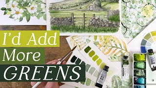 The Three Greens Every Watercolourist Needs