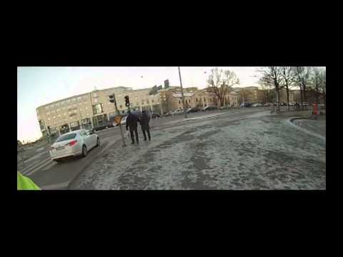 Sylvesterloppet 2013 - Banan på cykel