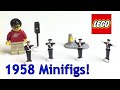 LEGO 271 TRAFFIC POLICE SET from 1958! - 1:87 HO scale policemen figures LEGO 271 TRAFFIC POLICE SET from 1958! - 1:87 HO scale policemen figures