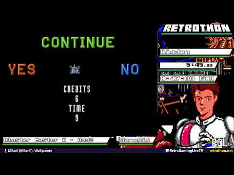 RGLtv Retrothon 2019.  Blaster Master 2 (Any%).  BigJon