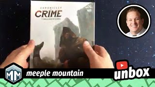 Chronicles of Crime: 1400 - Unboxing
