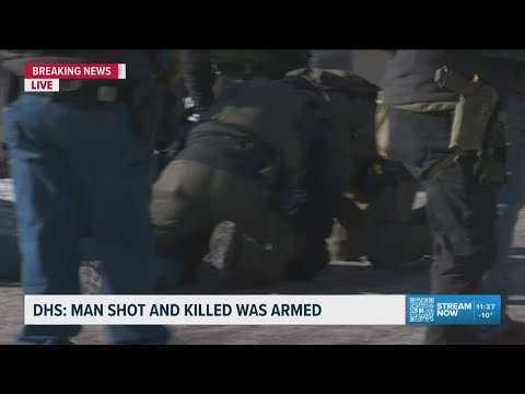 Federal agents tackle person on street following fatal shooting of 37-year-old man in Minneapolis