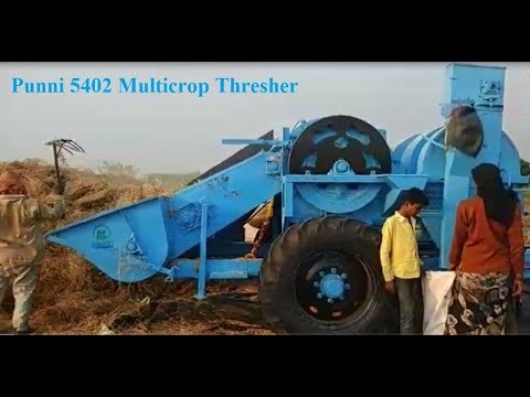 Punni multicrop thresher 2018
