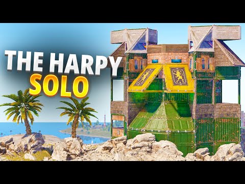 The HARPY - SUPER CHEAP Solo Base Design Rust 2025