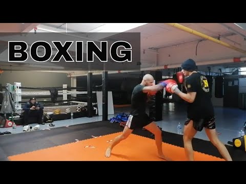 Boxing Padwork with K1 Champ Charlie O'Neill