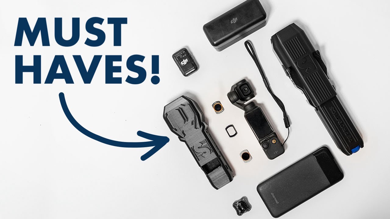 DJI Osmo Pocket 3 MUST-HAVE Accessories for 2024! (Filters, Cases, & More)