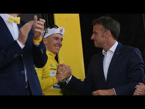 Macron besucht Tour de France – Pogačar gewinnt 12. Etappe in Hautacam