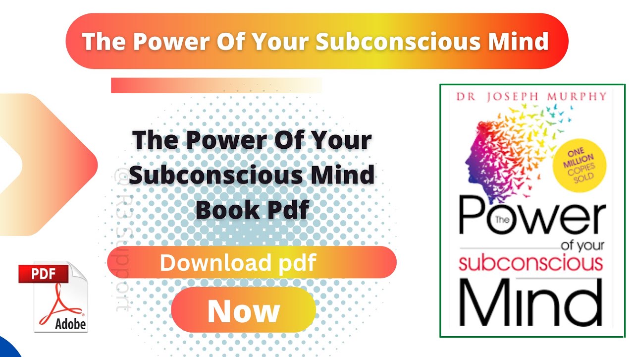 The Power Of Your Subconscious Mind book pdf | The Power of Your Subconscious Mind pdf