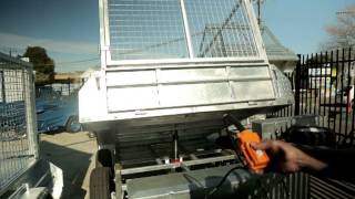 KESSNER - 8x5 TANDEM BOX TRAILER