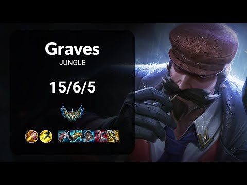 Graves vs Volibear JUNGLE - KR CHALLENGER Patch 14.21
