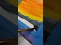 Purple and Orange Sunset Painting? I think so!