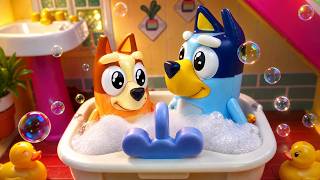 Bluey & Bingo Hora do Banho! 🛁 Rotina Noturna em Português