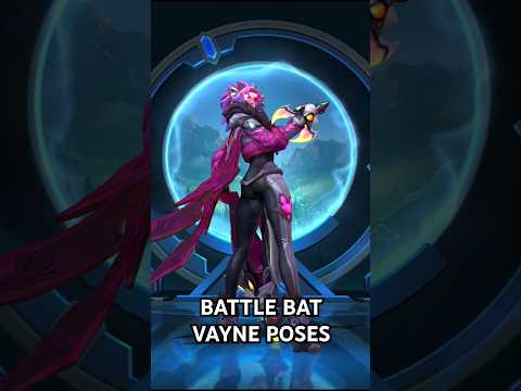 Battle Bat Vayne Poses | Wild Rift