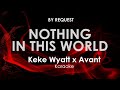 Nothing In This World Keke Wyatt Feat Avant Karaoke