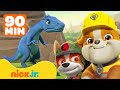 Patrulha Canina Rubble E Tracker Salvam Dinossauros E Animais Nick Jr Em Português